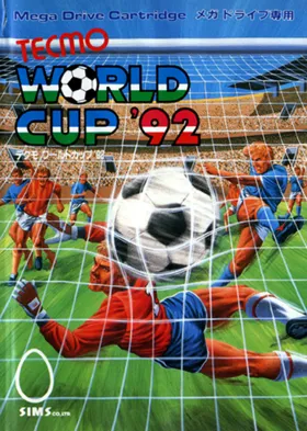 Tecmo World Cup '92 (Japan) box cover front